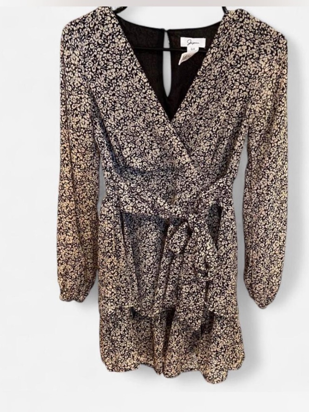 Flowy wrap dress